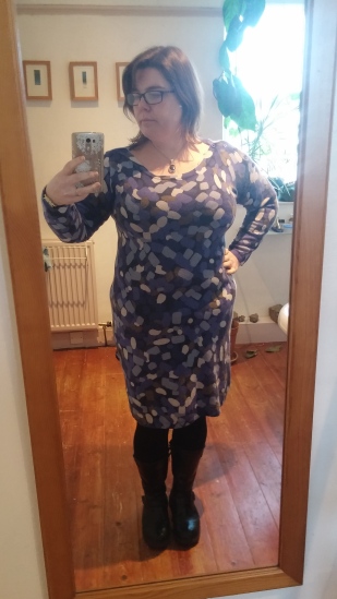 A lovely wool and angora dress from CC, a label that I'd not tried before