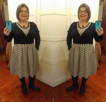 Joanie Clothing spot dress - new
